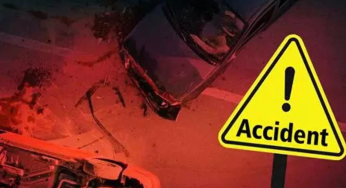 No Arrests three days after Noida SUV crash kills two, Families protest at DM’s office