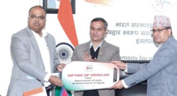 India hands over first tranche to Nepal ahead of polls
