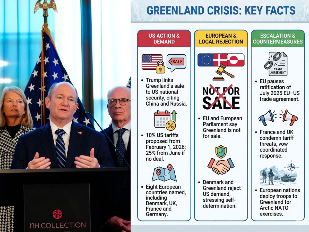 Greenland not for sale, EU tells Trump amid tariff standoff