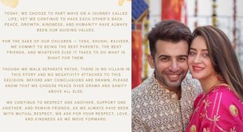 TV’s Golden Couple Splits: Jay Bhanushali & Mahhi Vij Divorce After 14 Years—Read Their Emotional Note