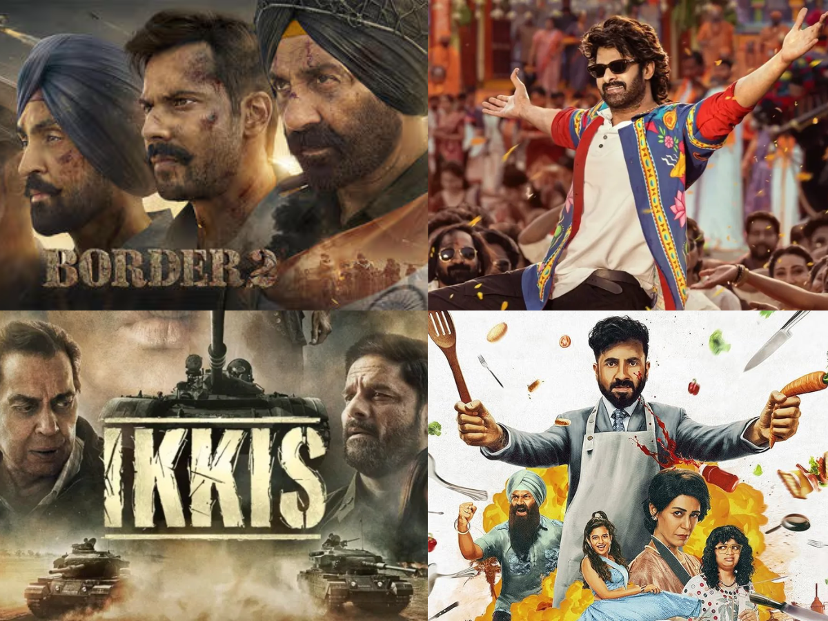 Theatrical Release this month (January 2026): Ikkis, Border 2, The Raja Saab & More