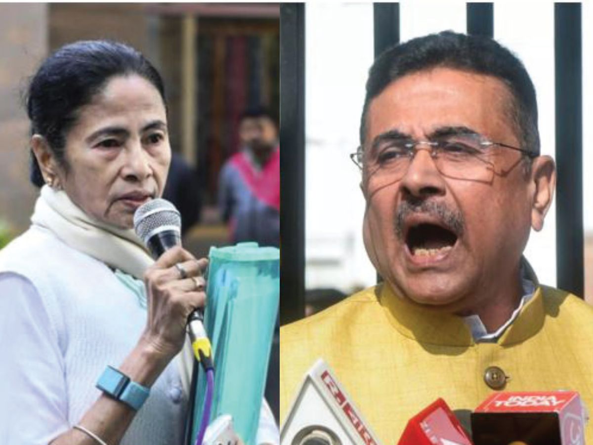 Suvendu files Rs 100 cr defamation suit against Mamata at Alipore court