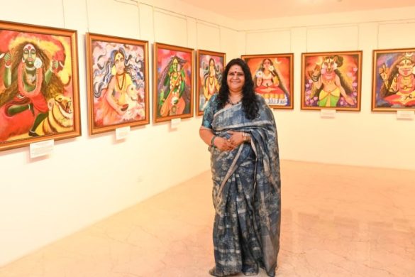 Chennai-Based Artist Beena Unnikrishnan Brings Her Travelling Solo Exhibition ‘Ekaa – The One’ to Mumbai, Celebrating the 64 Yoginis Through Art