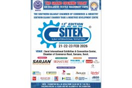 SITEX – Surat International Textile Expo 2026 Organised by SGCCI in Surat from 21st to 23rd February 2026