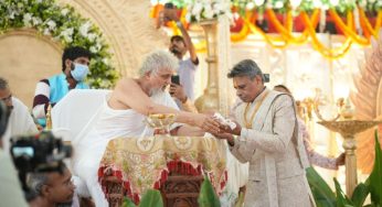 Businessman Sharadbhai Zaveri becomes Param Pujya Muniraj Shri Shaurya Bhushan Vijay Ji Maharaj Saheb after Jain Diksha today