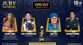 Seema Singh, Raaj Shaandilyaa, Amit Rai and Saurabh Varma Esteemed Jury Members for Iconic Gold Awards 2026
