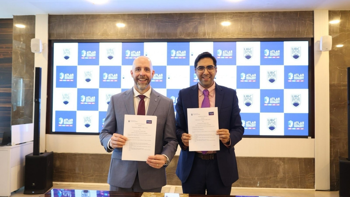 UBC and ATLAS SkillTech University Announce Landmark Academic Alliance in India