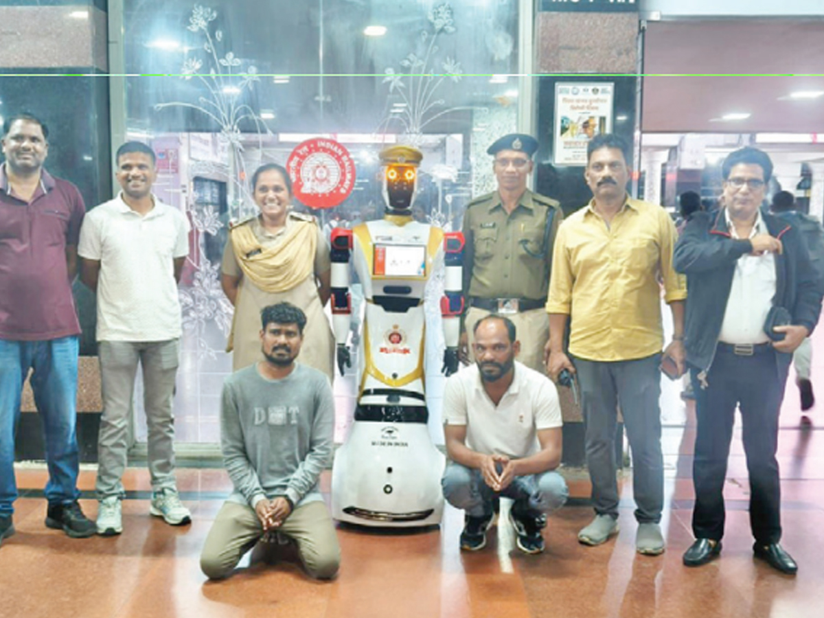 AI-powered rail robocop nabs habitual offenders in Andhra