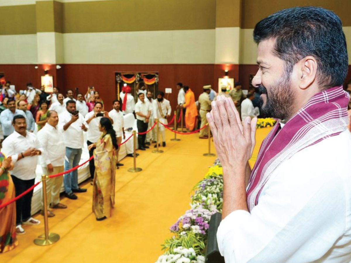 CM Revanth Reddy Hails Congress Sweep in Municipal Polls