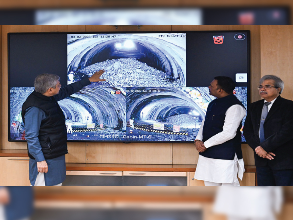 Bullet Train corridor: Second mountain tunnel breakthrough achieved in Palghar, Maharashtra