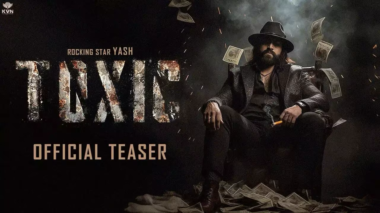 Toxic new poster reveals dark, intense Yash look