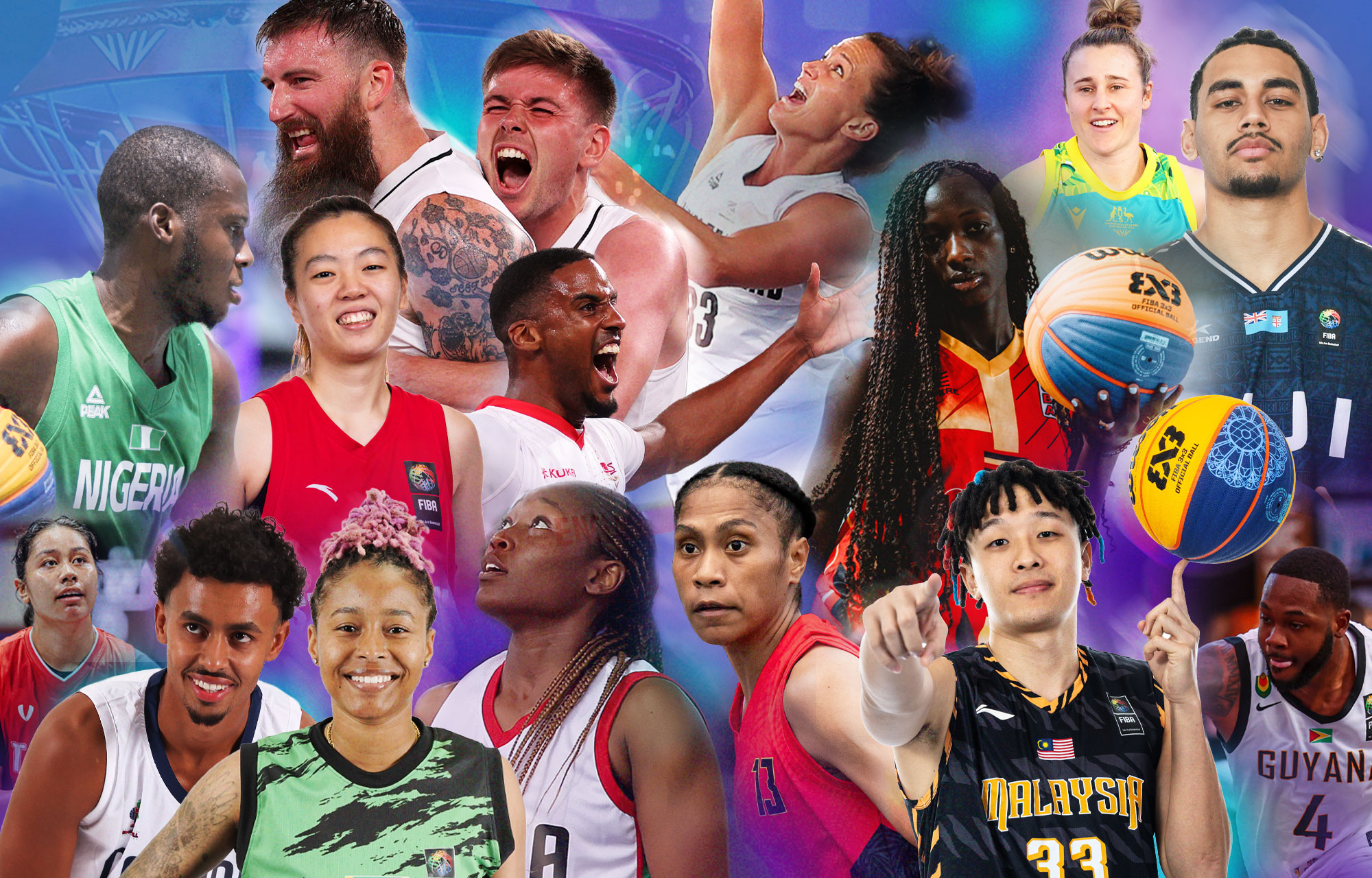 Glasgow 2026 confirms nations for 3×3 basketball
