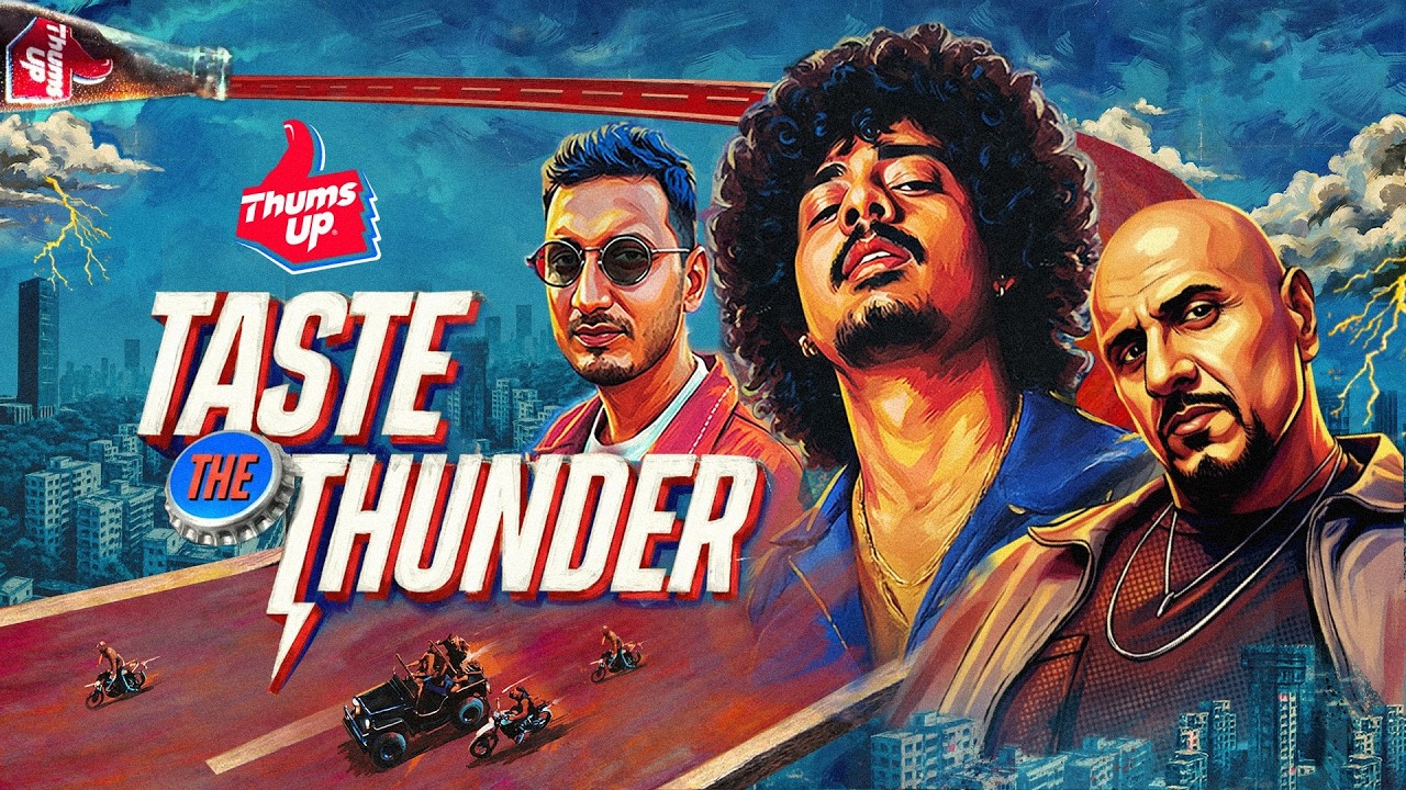 HanumanKind and Vishal Dadlani Turn Up the Thunder with Thums Up