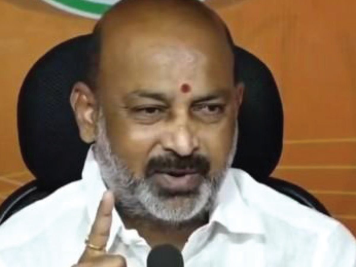 Congress Gave Nothing to Municipalities in Two Years, Says Bandi Sanjay; Urges Voters to Trust BJP for Development