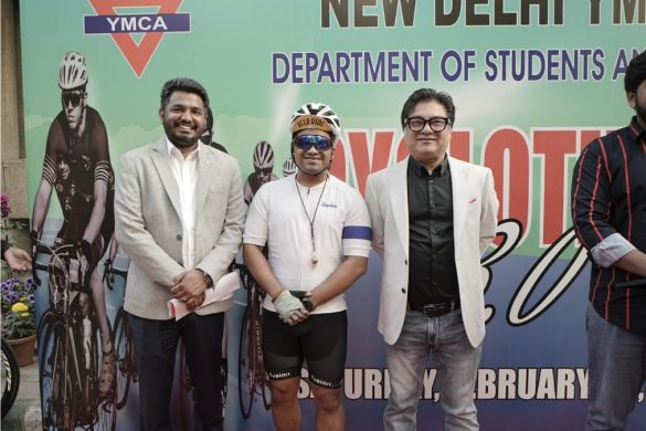 New Delhi YMCA Organizes Cyclothon 3.0: 180 Riders Pedal for a Pollution-Free Environment