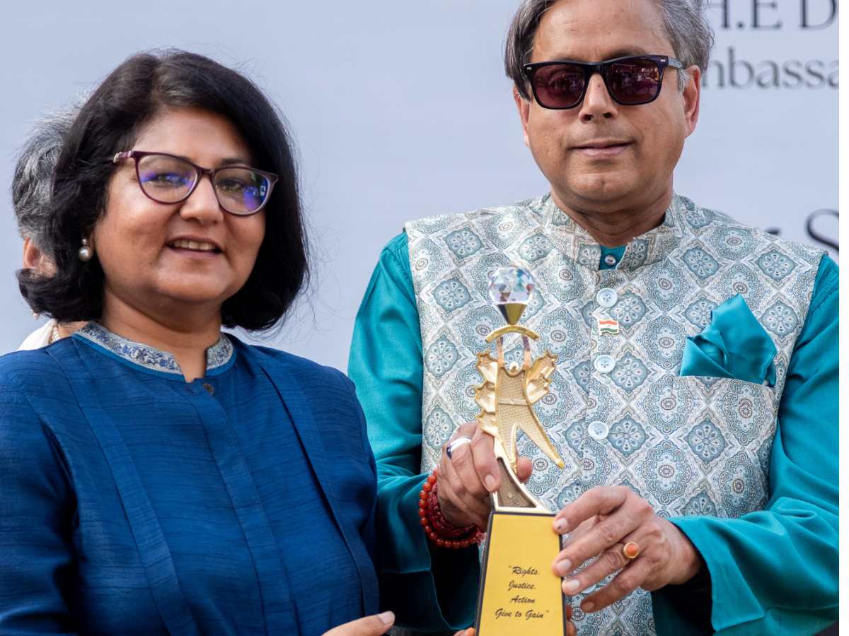 Priya Sahgal honoured at Delhi Women’s Day awards