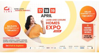 Land & Leisure Homes Expo 2026 | 17 – 18 -19 April at Nehru Centre, Worli: India’s Premier Property Exhibition for Land, Villas & Second Homes in Mumbai