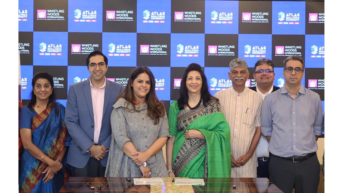 ATLAS SkillTech University and Whistling Woods International Launch Media & Entertainment Summer School for Classes 8 to 12