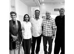 Cricket legends Kapil Dev, Madan Lal attend Anupam Kher's 'Jaane Pehchaane Anjaane' play in Delhi