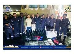 Indian Coast Guard conducts anti-smuggling operation off Mundra coast in Gujarat