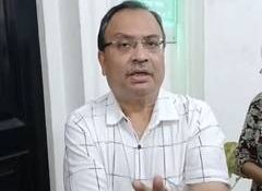 Bengal: TMC leaders protest against Assembly Speaker, seek official room for LoP Sobhandeb Chattopadhyay