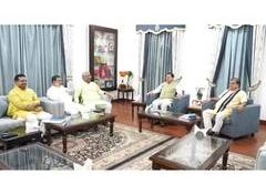Uttarakhand CM Dhami holds meeting to finalise BJP Chief Nitin Nabin's visit