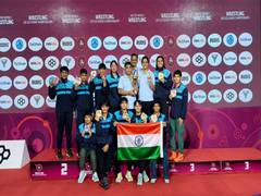 PM Modi hails India's wrestling stars "outstanding performance" in U23 Asian Championships