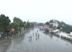 Rain brings relief from heat in Shimla; Tourists extend stay as temperatures drop following western disturbances