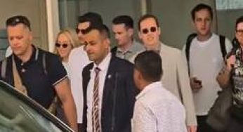 Tiffany Trump arrives in Jaisalmer with husband Michael Boulos, receives warm welcome