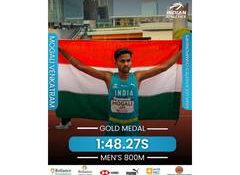 Asian U20 Athletics Championships: Mogali Venkatram wins gold in men's 800m event
