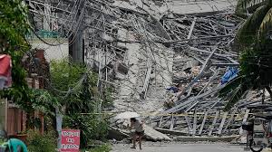 4 dead, 17 missing, in collapse of unfinished hotel in Philippines