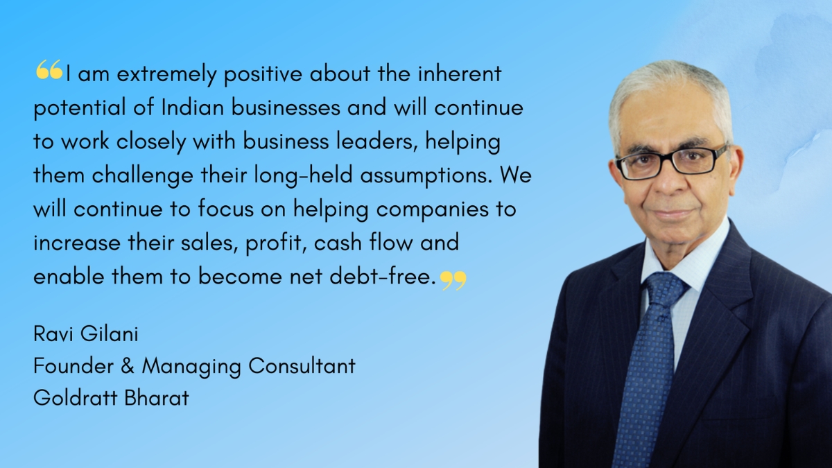 27 Years, 150 Plus Companies, No Layoffs, Multiplying Cash Velocity — Meet India’s Most Unusual Consultant Ravi Gilani 