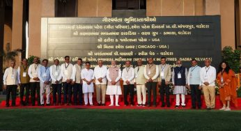 PM Narendra Modi Inaugurates Sardardham in Vadodara, Meets Trustees Including Dr. Parul Patel