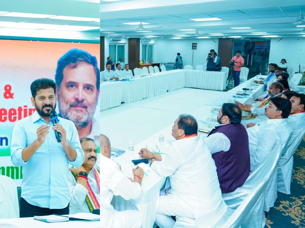 CM Revanth Reddy Calls for Massive Congress Mobilisation on SIR Exercise.