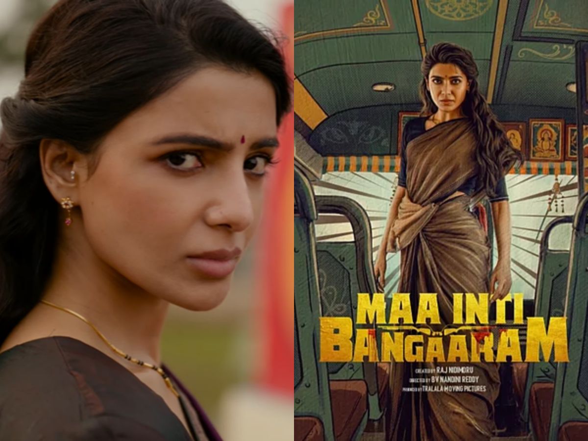 Samantha Ruth Prabhu Unleashes Fierce Action Avatar in ‘Maa Inti Bangaaram’ Trailer