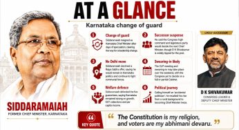 Siddaramaiah resigns as K’taka CM, declines RS offer