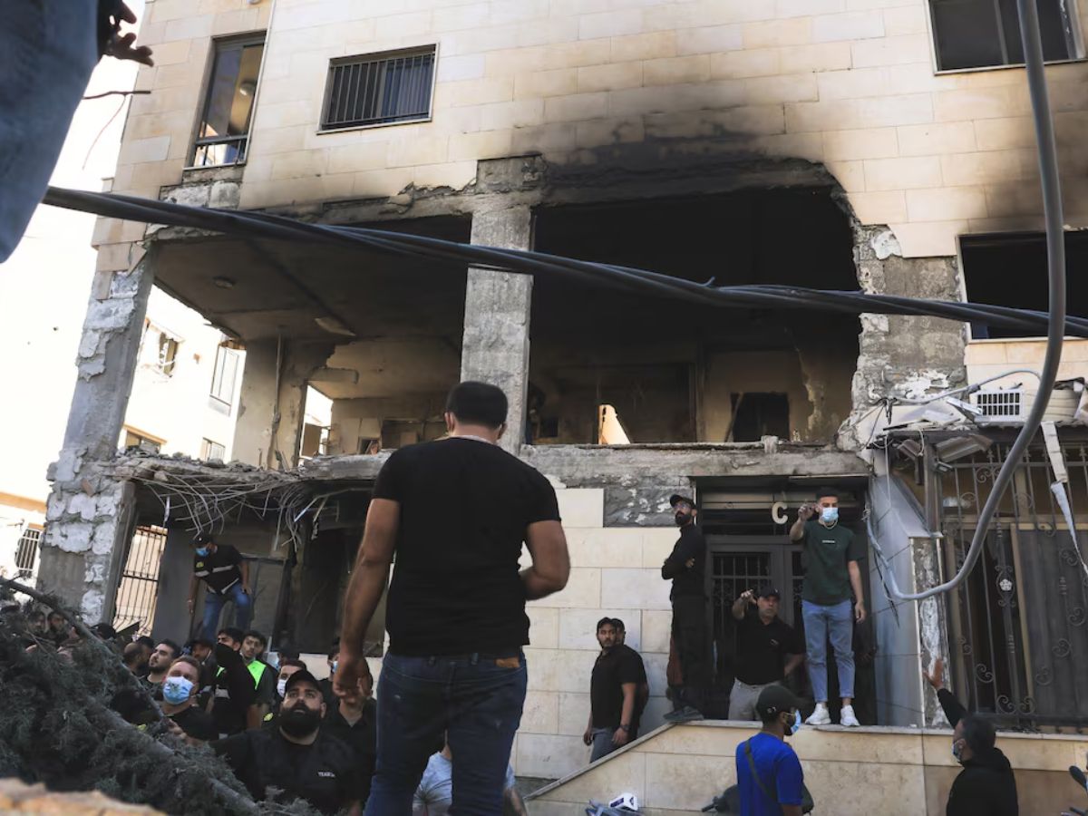 Israel carries out strike on Beirut suburbs