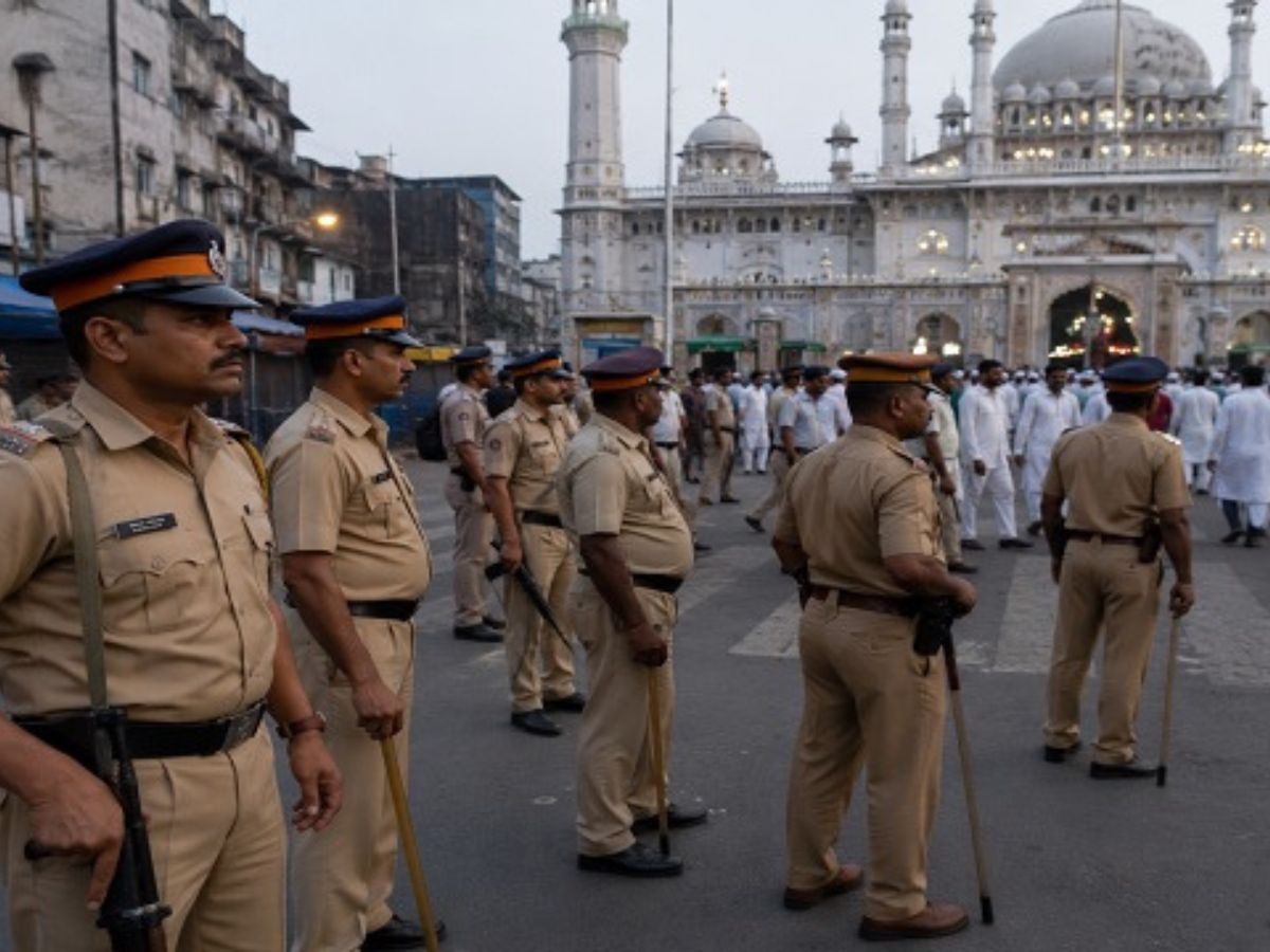 550 police personnel deployed to ensure peaceful Bakrid in Mumbai