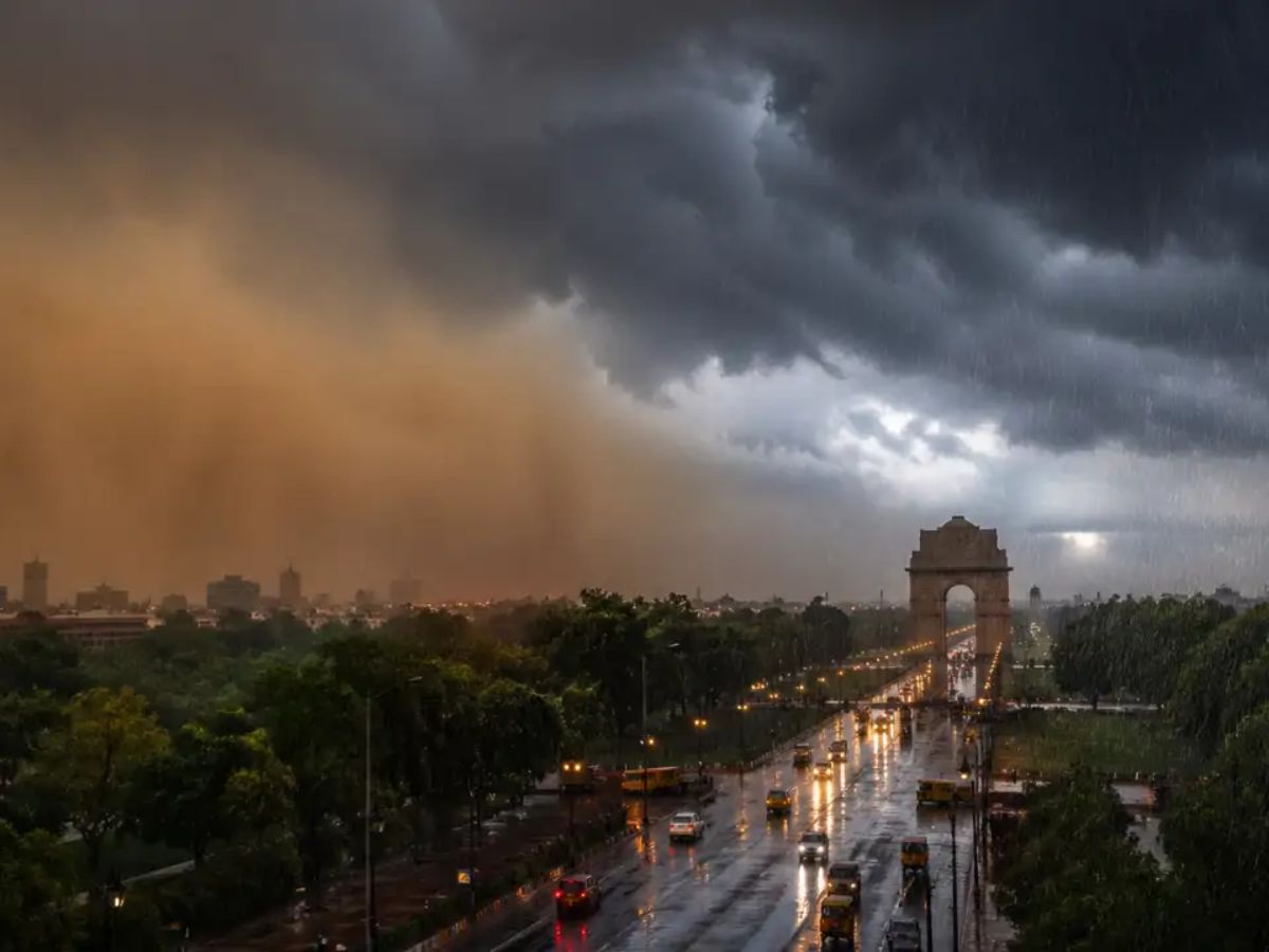 Orange alert issued for Delhi amid thunderstorm warning