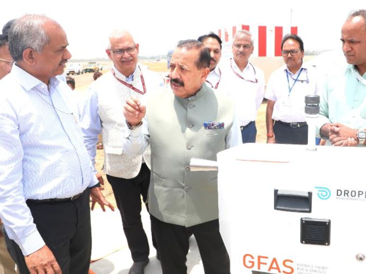 Union Earth Science Minister Dr. Jitendra Singh inaugurates India’s first “SkyCast” System at IGI Airport New Delhi to make weather smart aviation