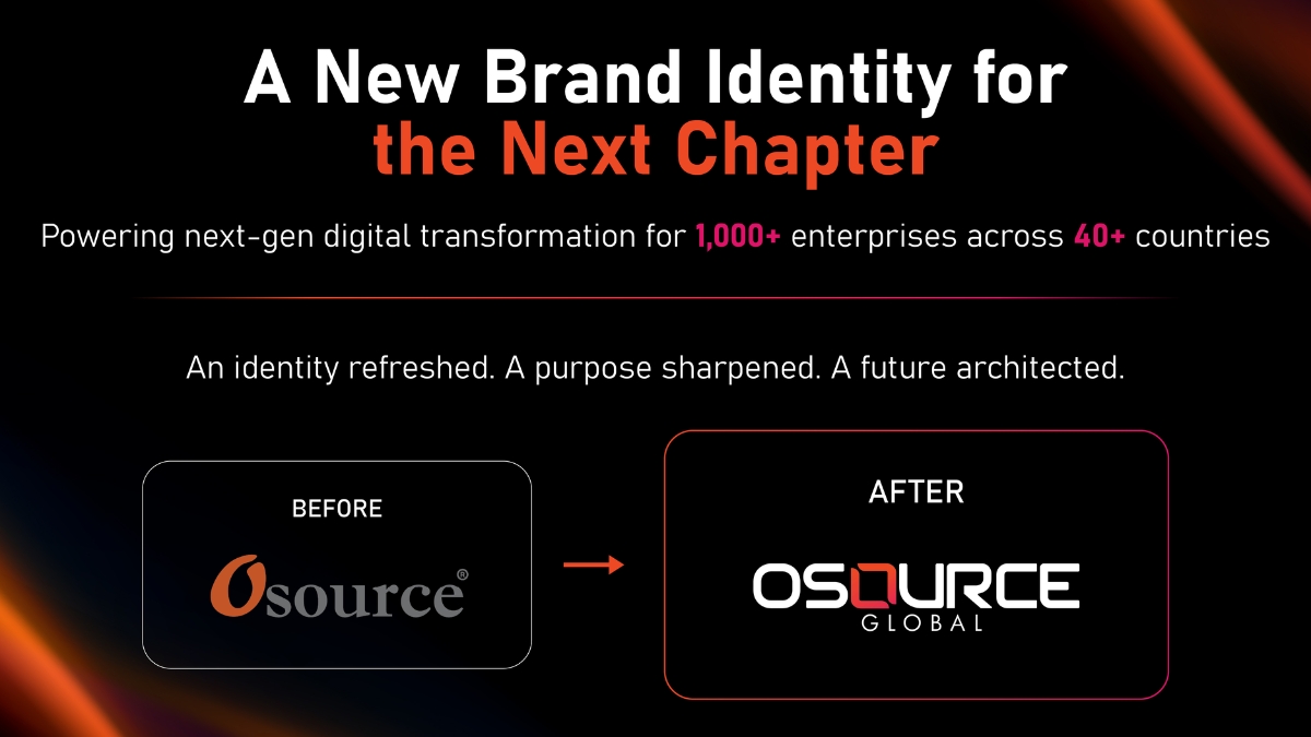 Osource Global Unveils New Brand Identity to Power Next-Gen Digital Transformation