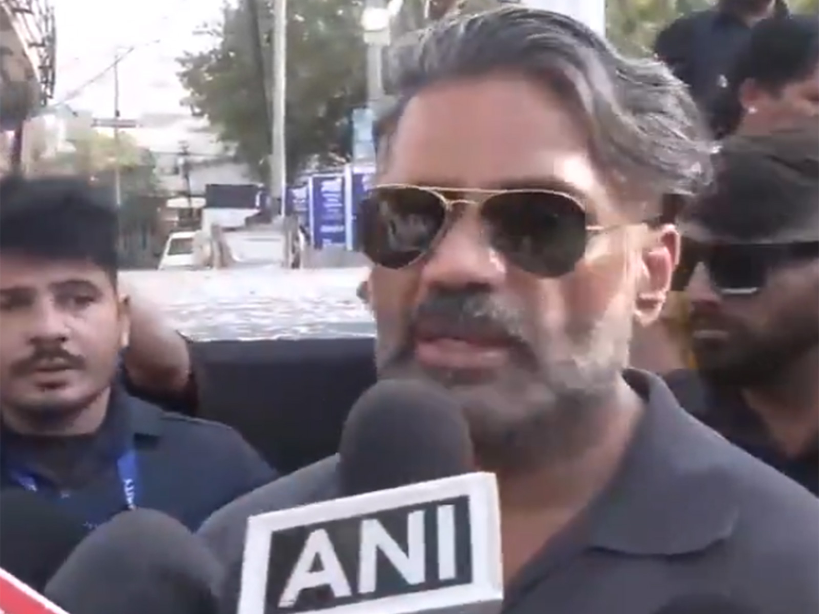 Actor Suniel Shetty (Photo/ANI)