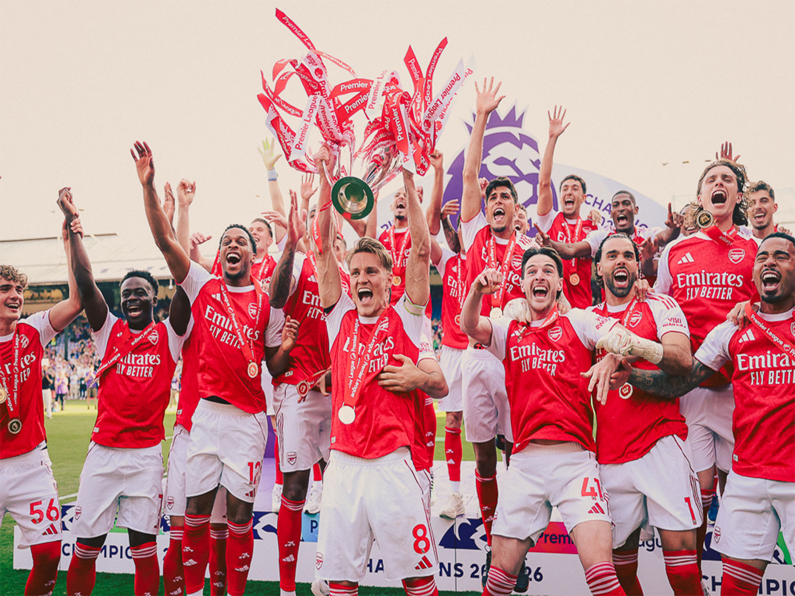 Arteta eyes historic double after Arsenal’s Premier League triumph