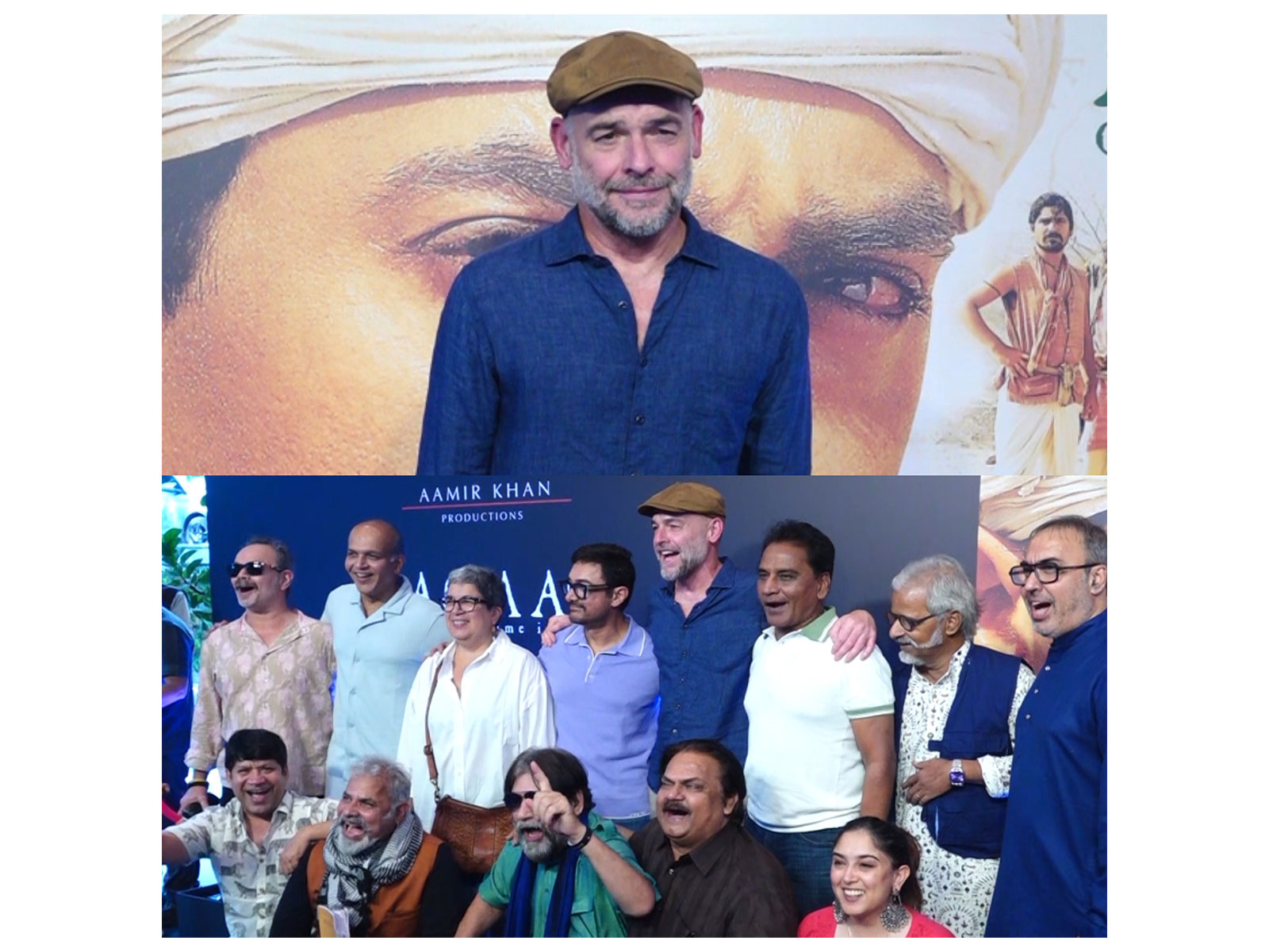 Paul Blackthorne joins 'Lagaan' team at film screening (Photo/ANI) Paul Blackthorne joins 'Lagaan' team at film screening (Photo/ANI)