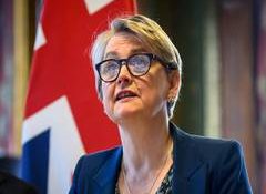 UK Foreign Minister Yvette Cooper demands end to Israel's "military escalation" in Lebanon, urges Hezbollah to disarm