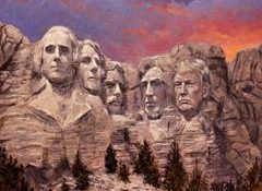 Trump shares AI-generated image of himself on Mount Rushmore, reviving "dream" to join iconic US presidents