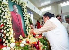Uttarakhand CM pays tributes BC Khanduri, urges people to imbibe his ideals