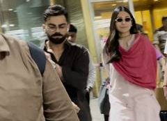 Virat Kohli, Anushka Sharma meet spiritual guru Premanand Maharaj in Vrindavan, return to Mumbai