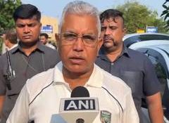 Dilip Ghosh slams Mamata Banerjee's protest, says "neither public nor party wants this'"