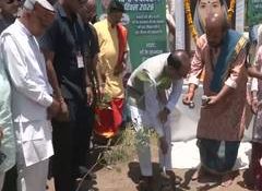 Union Agri Minister Shivraj Singh Chouhan plants saplings on World Environment Day
